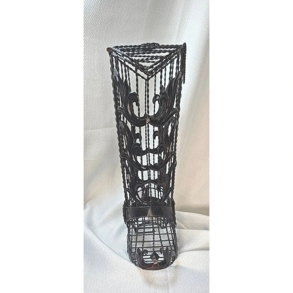 Wine Corks Metal Cowboy Boot Wine Cork Holder Dark Bronze Rustic Western Decor